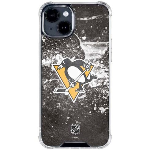NHL Pittsburgh Penguins Frozen iPhone 15 Clear Case
